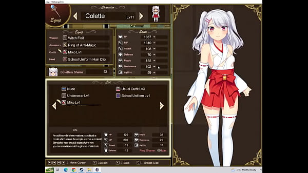 Sexy Hentai Adventure Brave AlchemIst Collette Pt 12 Kagura Games