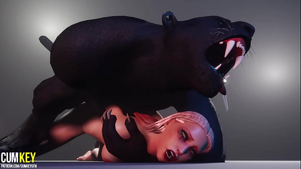 Hot Babe Mates with Furry Monster | Big Cock Monster | 3D Porn Wild Life