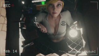 Vanessa from FNAF taking BBC – by General Butch
