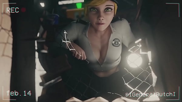 Vanessa from FNAF taking BBC – by General Butch