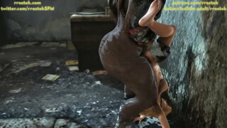 Tina Armstrong getting fucked by the Krampus 3D Animation