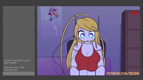 Cute hentai blonde plays with pussy (2D animation)