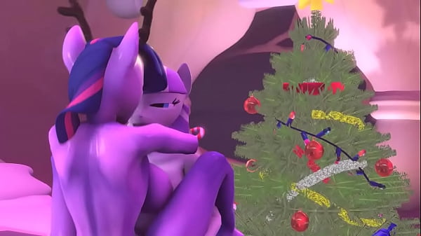 Twilight sparkle and Twilight velvet MLP christmas-blackjr