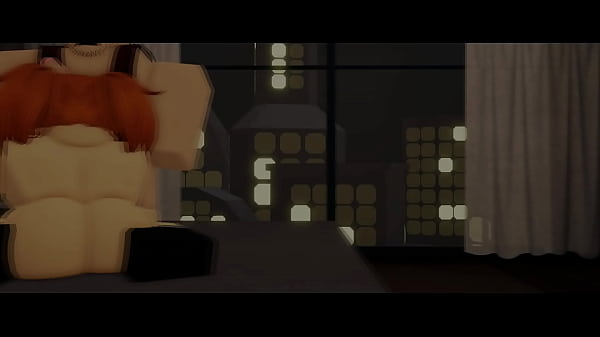ROBLOX PORN | Shy redhead gets used like a fuck toy