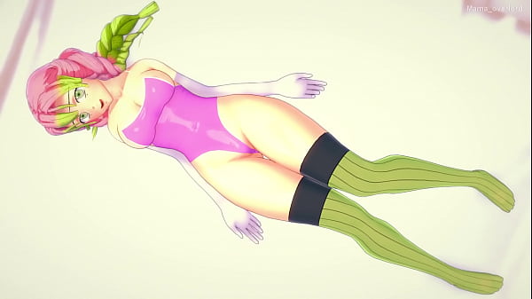 Mitsuri Kanroji esta caliente quiere divertirse en su cama antes de ir a dormir (kimetsu no yaiba) (sin censura)
