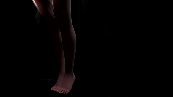 Beautiful Brunette Standing Fuck