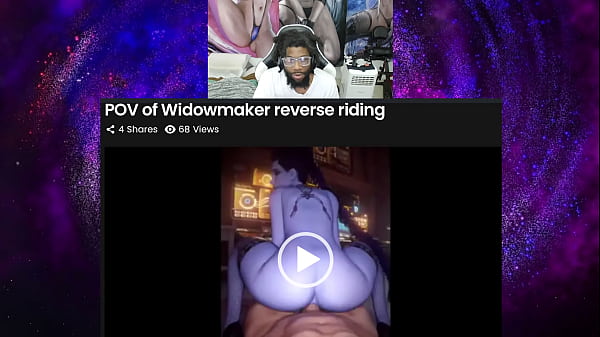 POV Widowmaker Riding, Chun-Li Fucking Ryu, Thighjob Cock Ride, Bald Pussy Black Widow Fucking