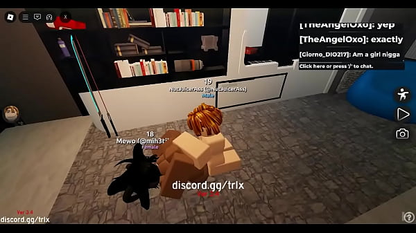 ROBLOX HUZZ HUNTER NUTJUICERASS HAS QUICKIE ROBLOX SEX WITH A SUBMISSIVE EBONY