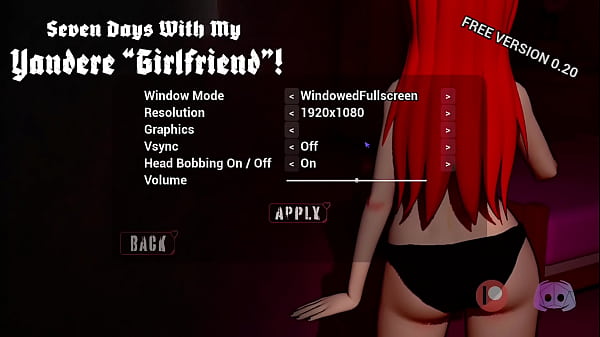 [Hentai Game][Demo] Seven Days With My Yandere “Girlfriend” | Demo Gameplay