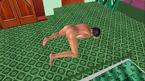 Sexy Tattooed Angel fucks herself on a Cloud with a Misty Halo