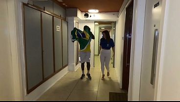 Eu e minha amiga fodemos gostoso depois do jogo até o cuzinho ele deu pra mim